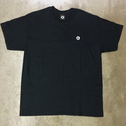 Embroidered IL Dot Logo Tee (Black)