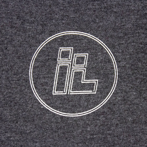 IL Dot Logo (Grey / White)