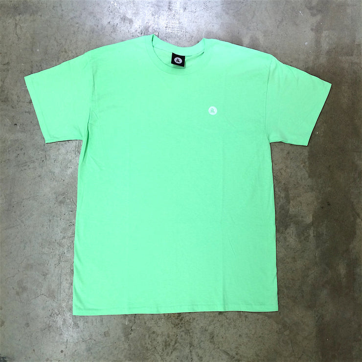 Embroidered IL Dot Logo Tee (Mint Green)